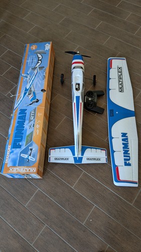 Multiplex Funman 13267 RTF 2/4 RC Modelflugzeug 101cm Starter Komplettset OVP - Bild 4 von 7