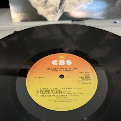 LISA LISA AND CULT JAM LP WITH FULL FORCE N064 | eBay