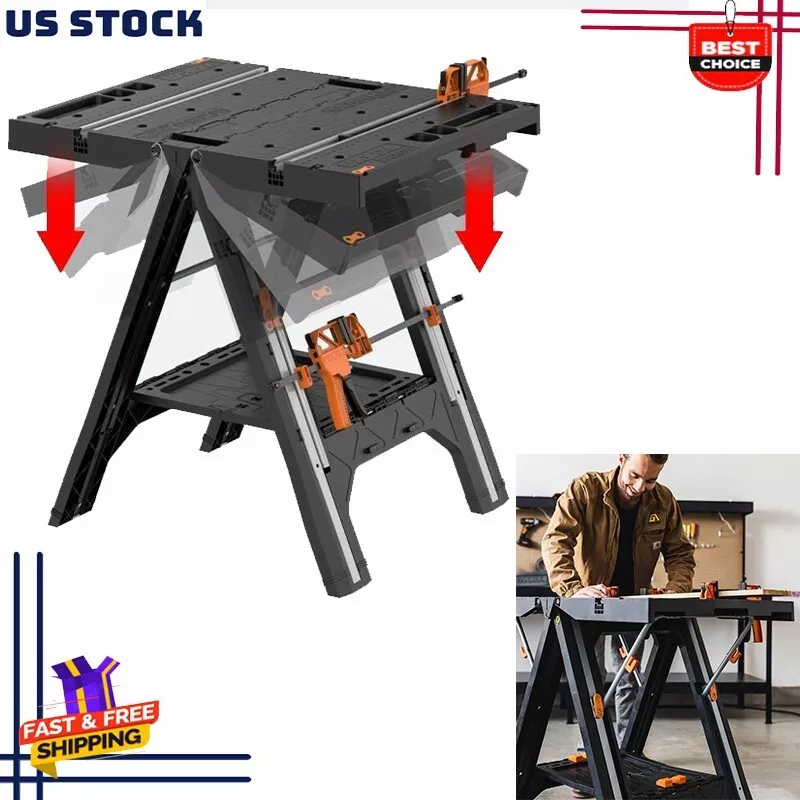 Pegasus folding work 2024 table & sawhorse