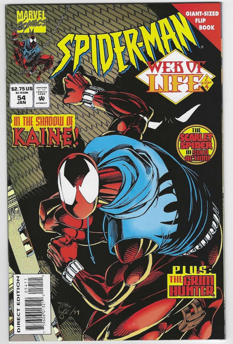 SPIDERMAN 54 NM GIANT SIZE FLIP BOOK 1995 AMAZING 1990 TODD