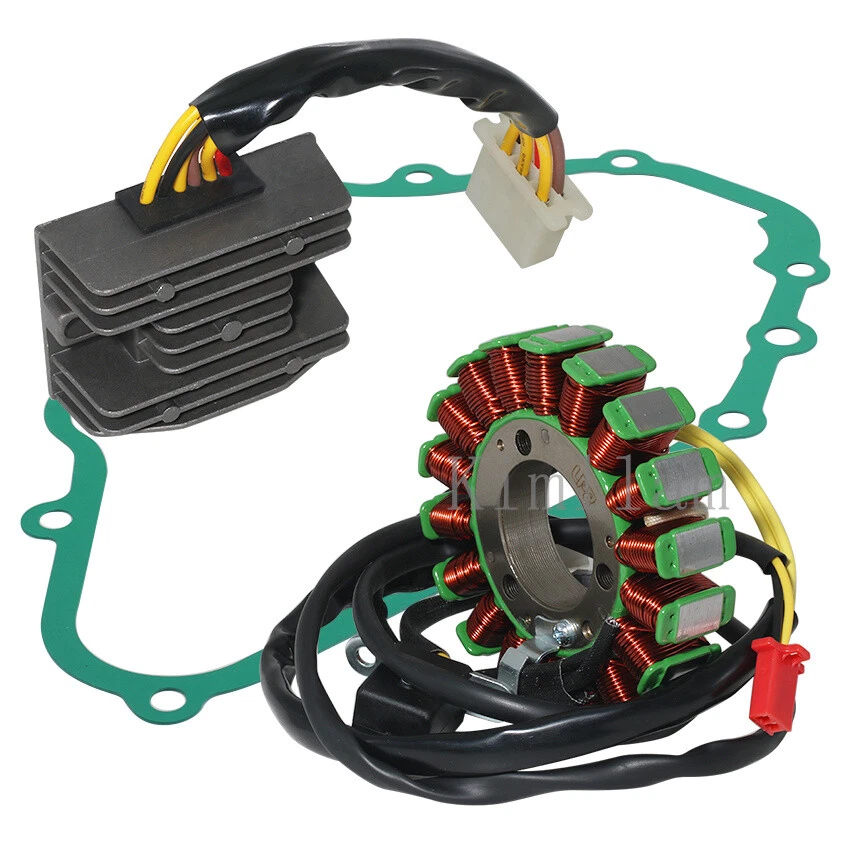 Stator Coil+Regulator Rectifier+Gasket for Kawasaki EN500 Vulcan 500 LTD 1996-09 - Изображение 2 из 4