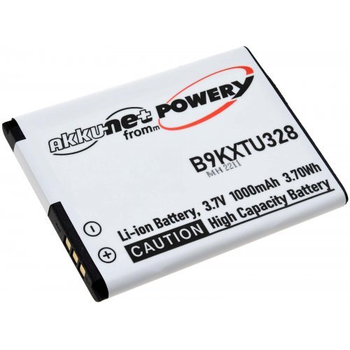 Battery for Panasonic KX-TU327EXBE 3,7V 1000mAh/3,7Wh Li-Ion