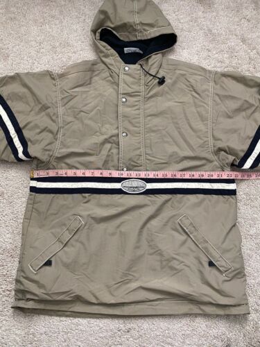 Vintage Billabong Jacket 90s Surf Snap Front Hooded Lined Embroidered Logo Y2k - Picture 8 of 9