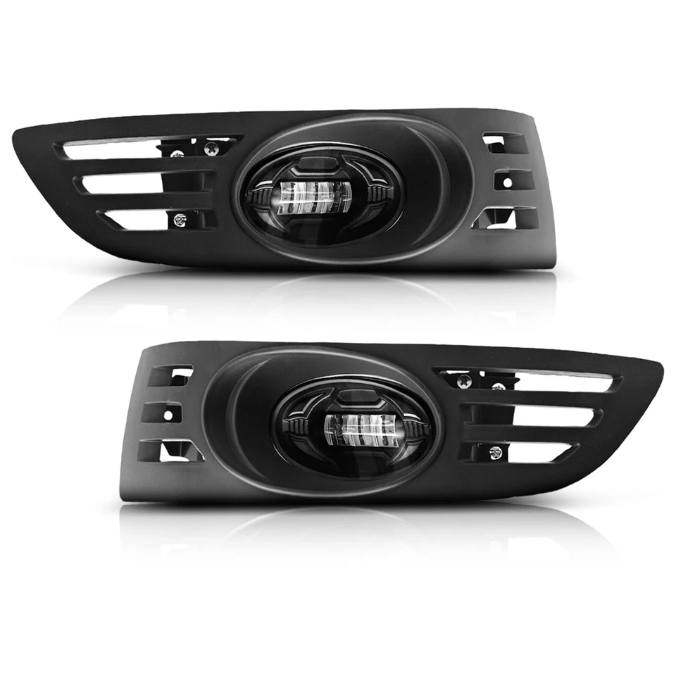 Luces antiniebla LED luces de parachoques delanteras para Honda Accord 2003-2005 cupé de 2 puertas + cableado Foto 2 de 4