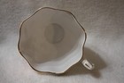 Queen Anne Footed FBC "Noel" Pattern Teacup & Saucer Hand Painted — photo 10