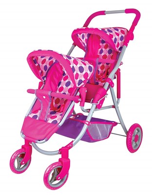 doll double stroller