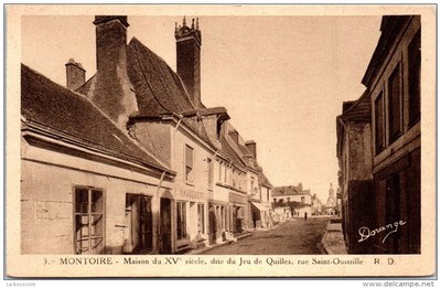 41 MONTOIRE - Haus des 15. Jahrhunderts Rue Saint Oustrille