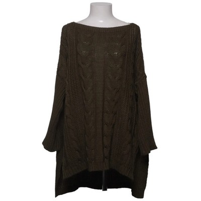 Cloud 5ive, Strickpullover, Größe: S, 5090, Grün, Acryl, Zopfstrick, Damen #GoI
