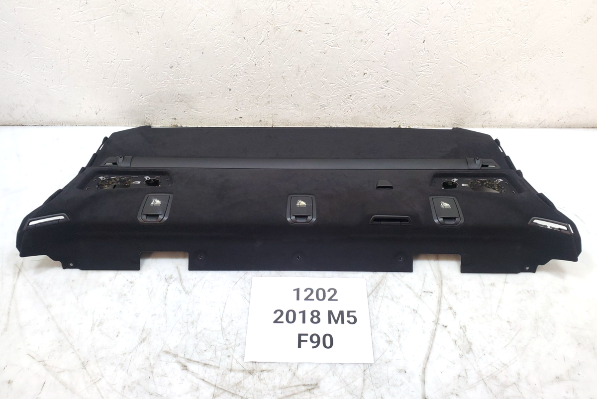 ✓ 17-23 OEM BMW G30 530 540 F90 M5 Sedan Rear Deck Parcel Shelf