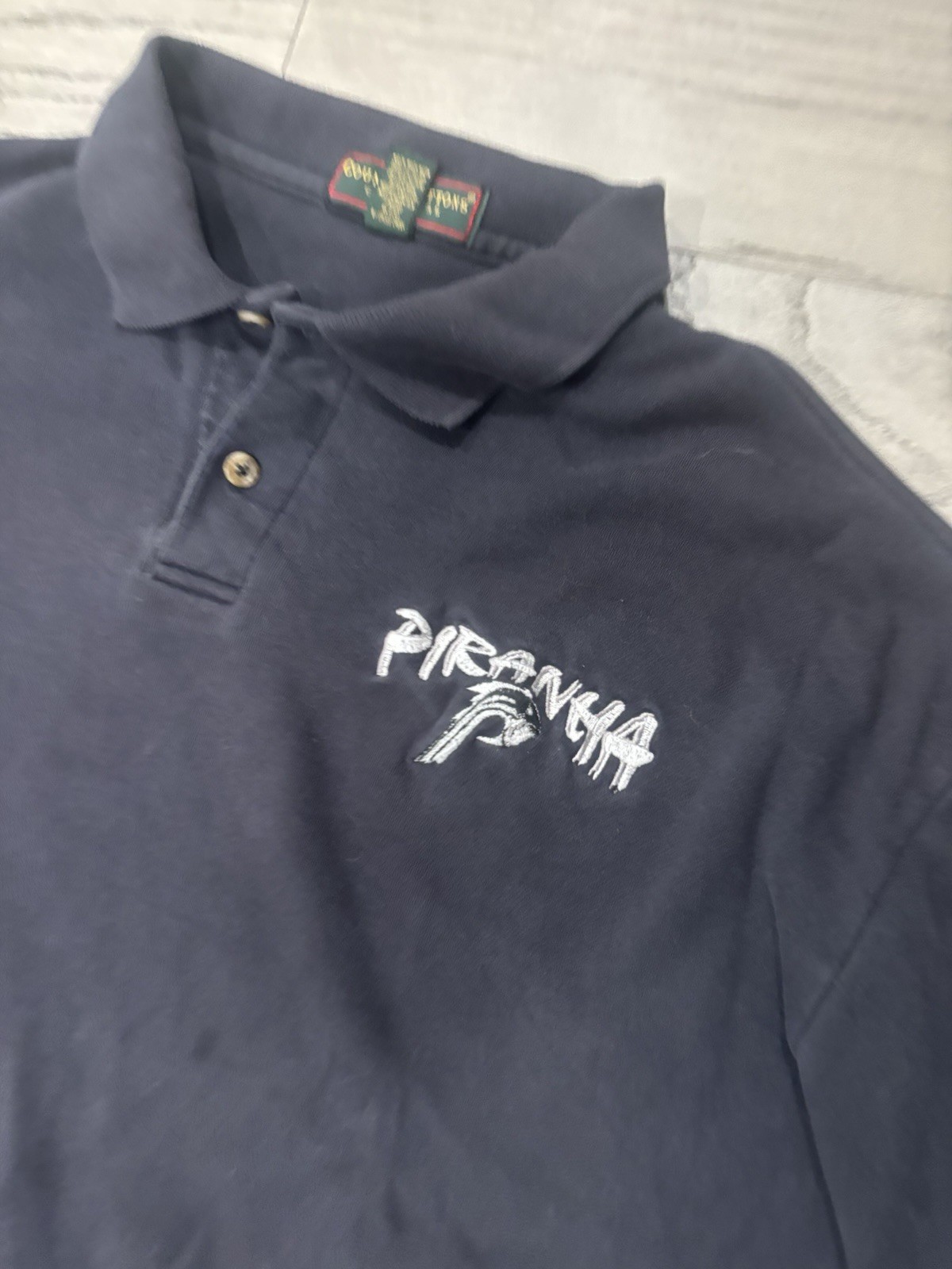 'Piranha' Adult Polo Shirt / T-Shirt Xl