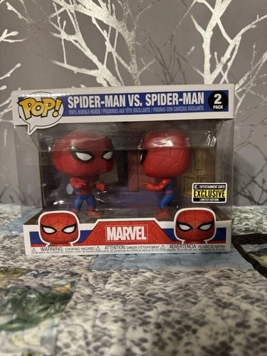 Funko Pop! Marvel Spider-Man VS. Spider-Man Imposter EE Exclusive Spider Man VS.