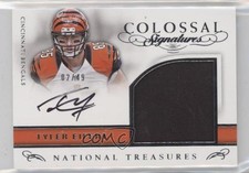 2016 Panini National Treasures Colossal Signatures 2/49 Tyler Eifert Auto 09if