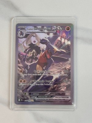 Cynthia s Garchomp ex 232/182 Pokémon Destined Rivals SIR Full Art Near Mint