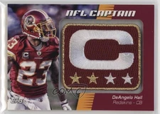 2012 Topps NFL Captain's Patch DeAngelo Hall #NCP-DH Patch