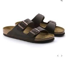Birkenstock Arizona Oiled Leather sandals habana EU 37 US women's 6-6.5 medium