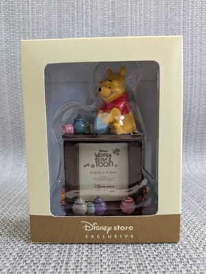 Disney Store Exclusive Micro 3D Photo Frame Winnie The Pooh 4.2x5.2cm New