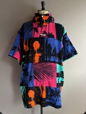 TLS Japan Beach Towel Robe Poncho Hoooded Surf Swim