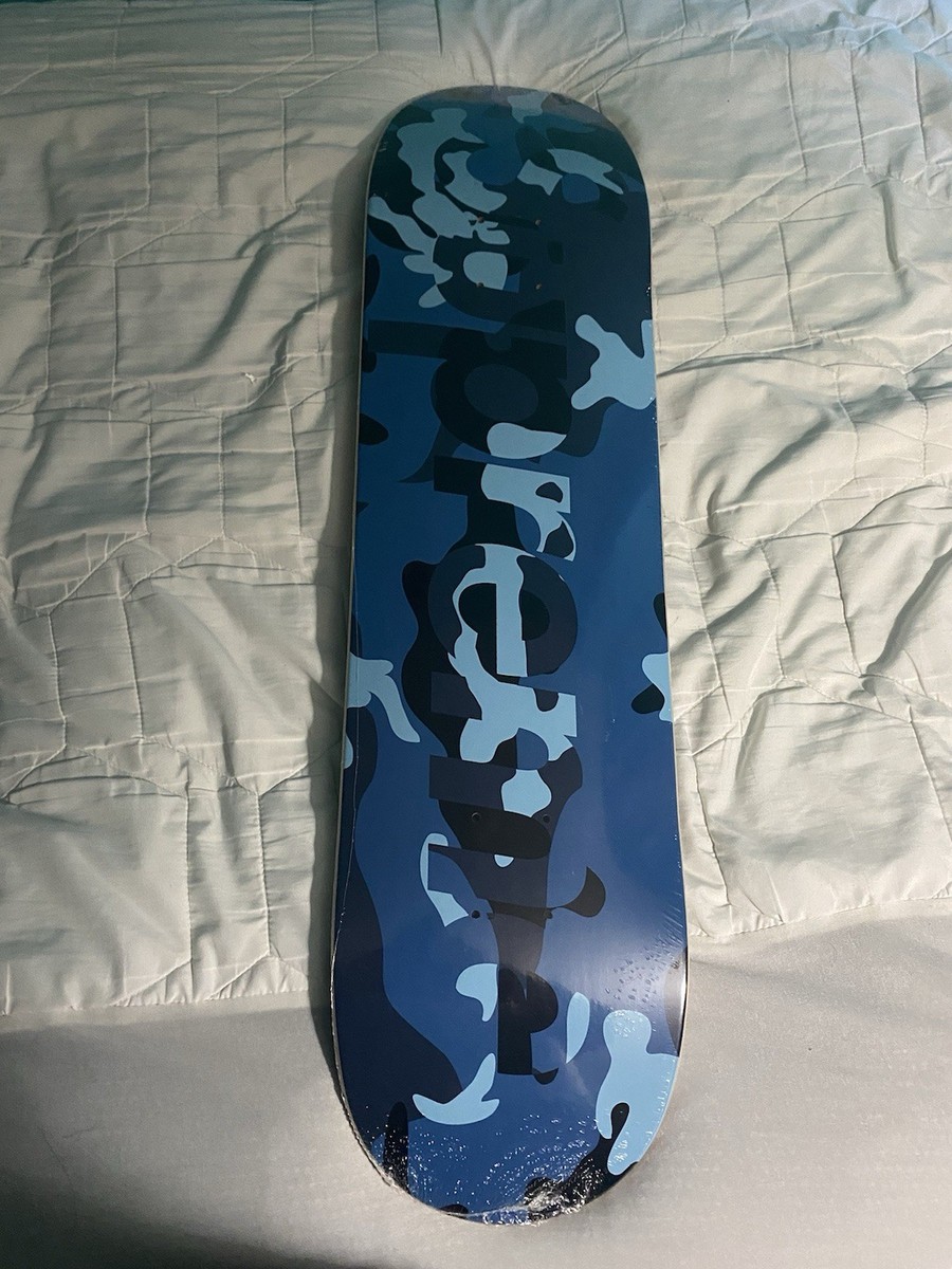 スポーツ/アウトドア その他 supreme Camo Logo Skateboard Blue Camo