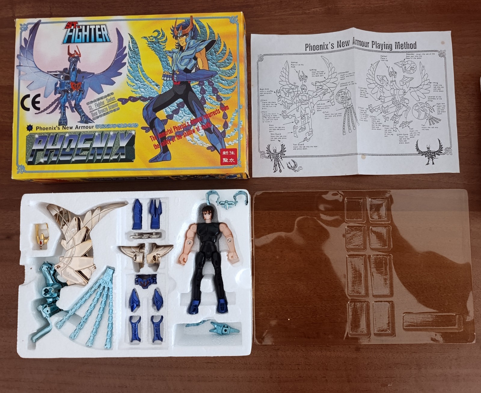 Phoenix V2 Saint Seiya St. Fighter Vintage Cavalieri dello zodiaco Raro Taiwan