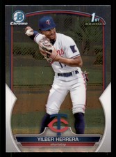 2023 Bowman Yilber Herrera #BCP-86 FBC Minnesota Twins