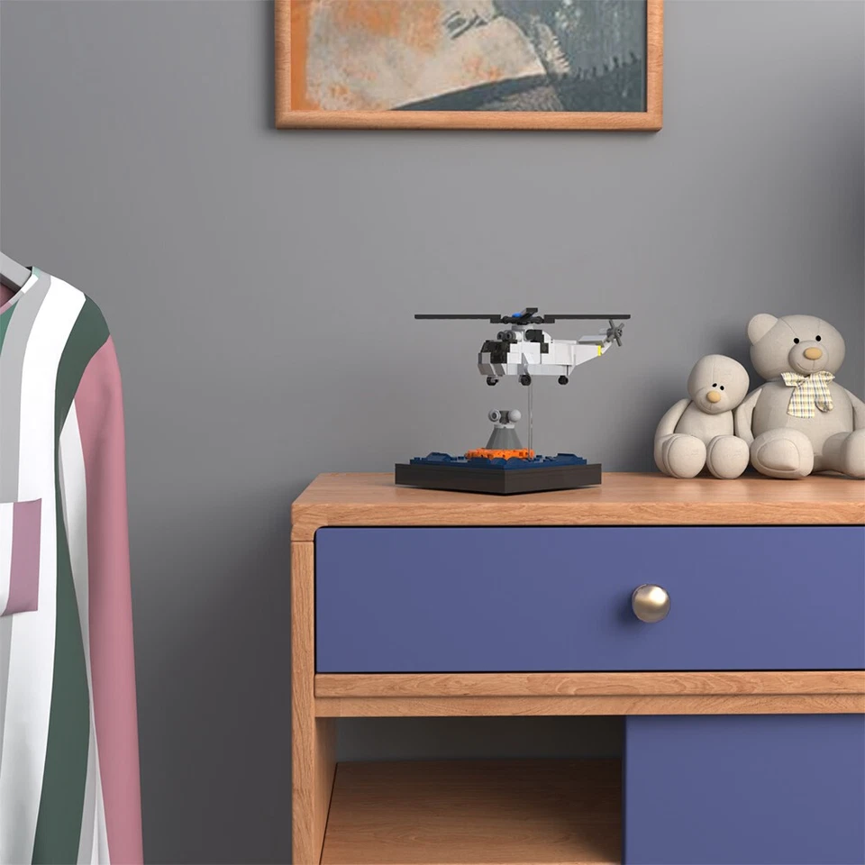 Hot Sale Recovery Mission with Helicopter 377 Building Toys Set Build Moc - Image 4 of 4