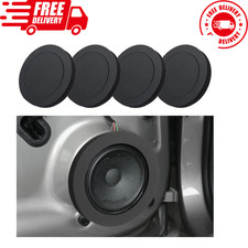 4PCS 6.5" Speaker Foam Rings Enhancer Self-Adhesive for Car Audio