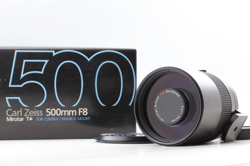 CLA'd[Top MINT in Box] Contax Carl Zeiss Mirotar 500mm f8 T* Lens C/Y From JAPAN - Image 2 of 4