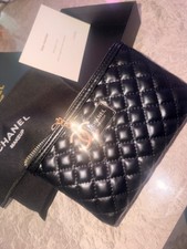 chanel gift beauté make up tasche schwarz make up exlusiv