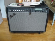 Vtg Fender Cyber Twin Version 1.2 Modeling Guitar Amplifier - Works! w/Guides