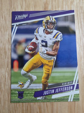 2020 Panini Prestige JUSTIN JEFFERSON Rookie Card RC #267 Vikings. rookie card picture