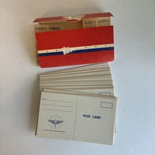 50 Blank Postcards 1944 United States Army Air Forces W/holder Tarco Vintage