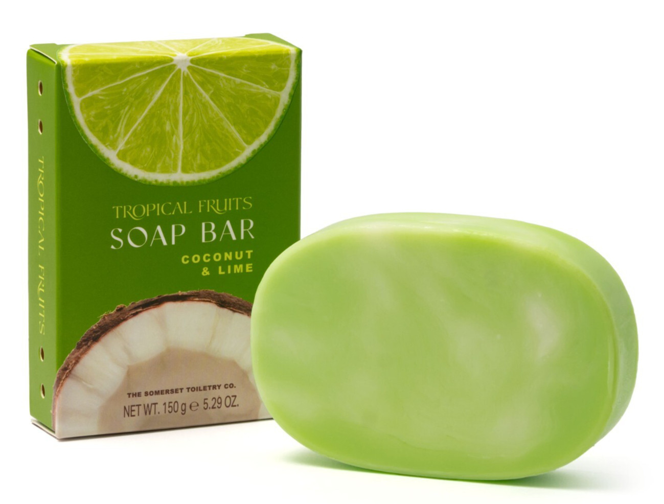 Tropical Fruits Coconut & Lime Soap 150g