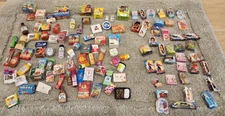 Zuru Mini Brands Huge Lot Of 114 Mixed Toys, Accessories, Food Etc. w/Duplicates