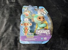 NEW 2022 FINGERLINGS AVA BABY GREEN MONKEY 70 SOUNDS  REACTIONS