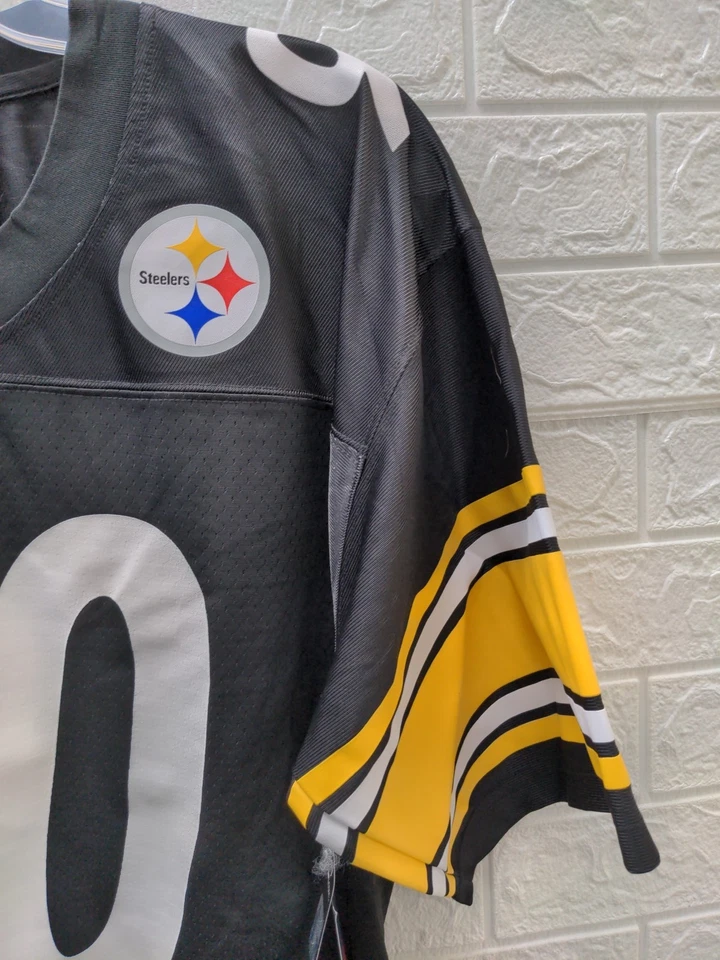 Nueva camiseta negra del juego de los Pittsburgh Steelers TJ Watt de la NFL para hombre talla M Foto 4 de 4