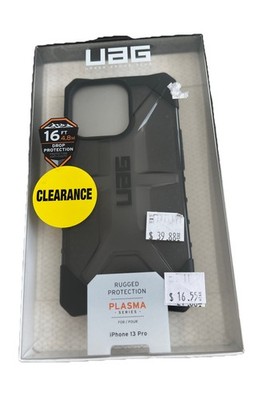 Urban Armor Gear UAG Plasma Series Case for iPhone 13 Pro Only (6.1'') Ash Clear