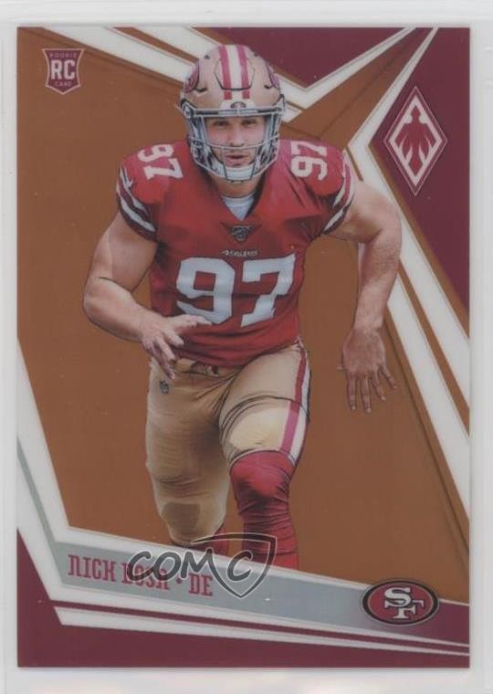 2019 Panini Phoenix Rookies Orange 39/99 Nick Bosa #108 Rookie RC 1o1x