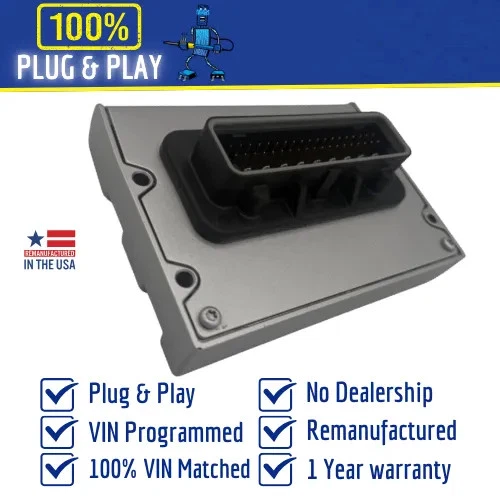 2001 Chrysler Town & Country BCM / FCM модуль управления деталь # 4869000 - Изображение 2 из 4