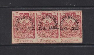PERÚ Michel 38 tira de 3 se vende como se ve (1283)