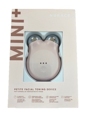 NuFACE Mini+ Facial Toning Device Pink Rechargeable Water-Resistant - New Sealed