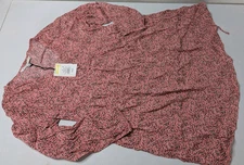 The Nines By Hatch Dress Women's S Pink Flower Pattern 