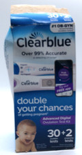 Clearblue Advanced Digital Ovulation Tests 2 Pregnancy, Exp. 11/30/27
