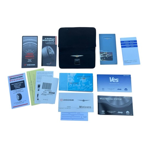OEM Chrysler Owner's Manual / User Guide Case – Factory Storage Holder