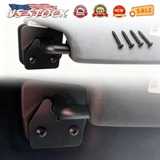 Sun Visor Repair Kit Aluminum Alloy Set Fits 2019-2024 Dodge RAM 1500 US Version