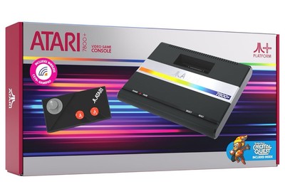Official Atari 7800+ Console & Wireless Controller - HDMI Output