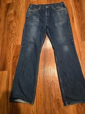 Y2K Levis Jeans Mens 38x34 (Fits 35x33) 517 USA Made Boot Cut Cowboy Rodeo