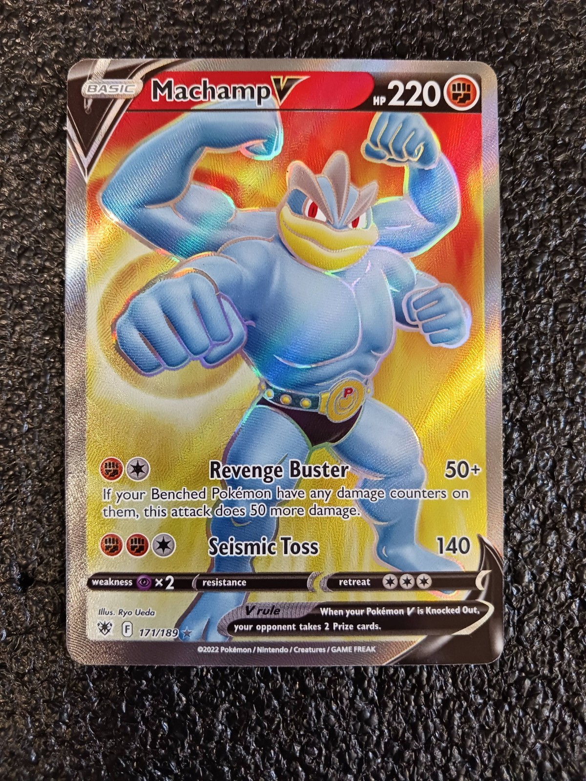 Pokemon Machamp V (Full Art) - Astral Radiance 171/189