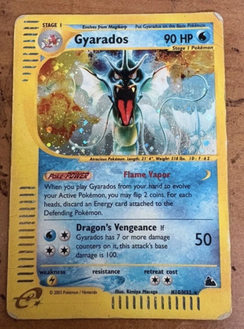 Gyarados - Skyridge #H10 Price & Value ($1249.94) | PokeScope