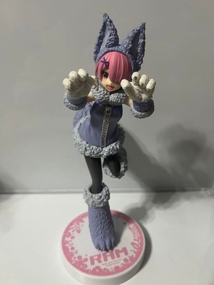 Re:Zero Ram Wolf Pastel SSS Figure Collectible Authentic Limited Edition