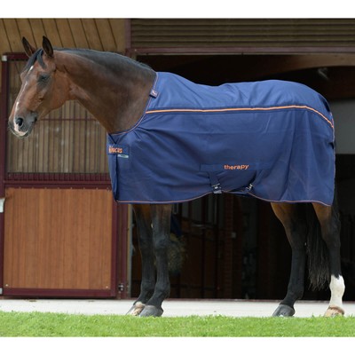 Bucas Navy/Orange 115 Therapiedecke Therapy Mesh Cooler